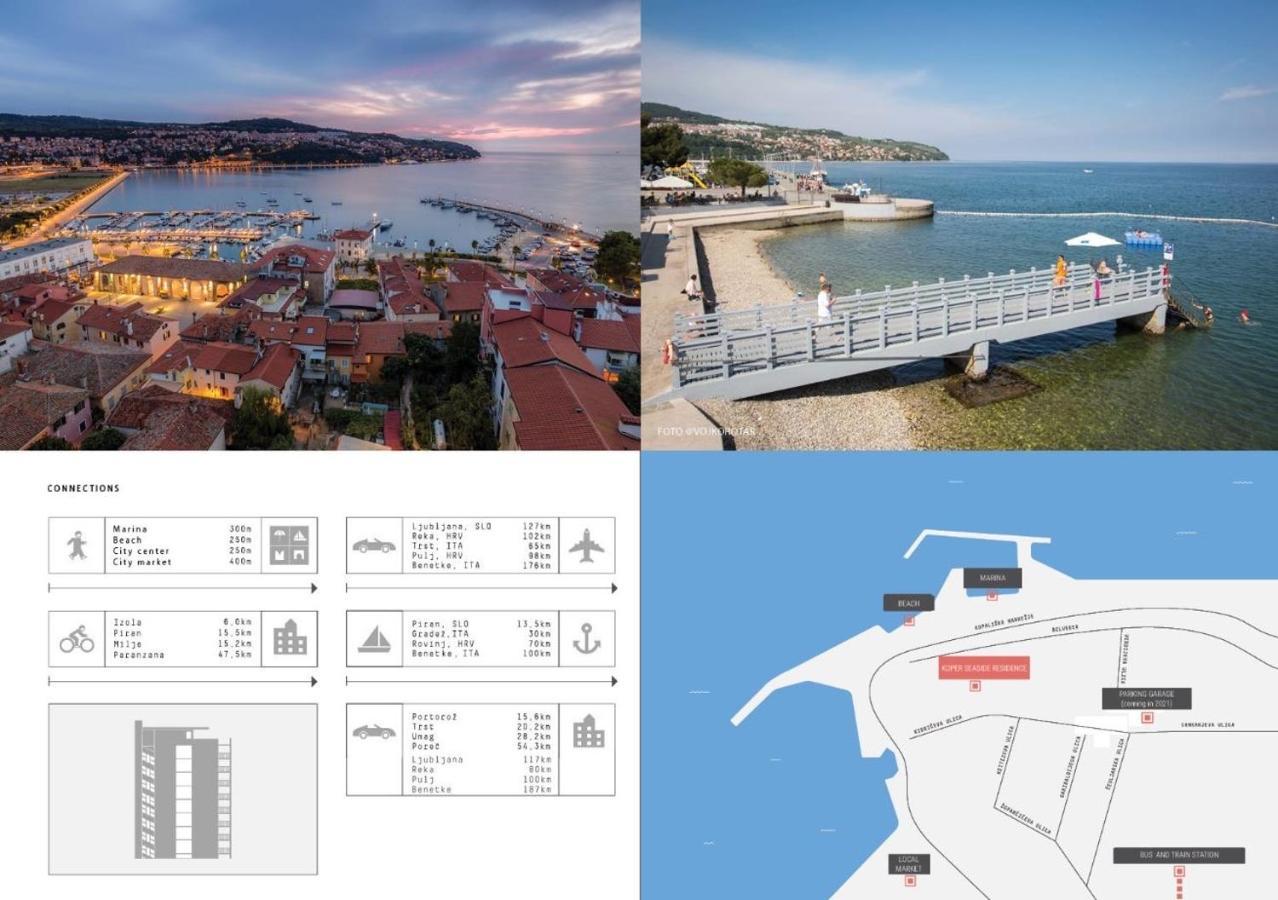 Koper Seaside Residence Kültér fotó